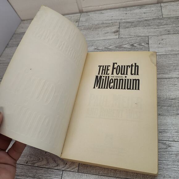 The Third / Fourth Millennium by Paul Meier - Lot of 2 Sci-Fi Paperback Novels - Picture 11 of 16